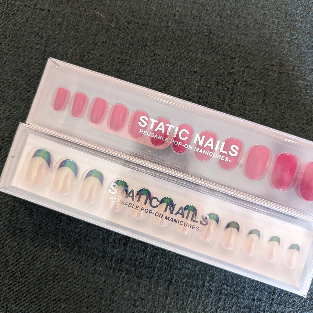 Static Nails Reusable Nails New